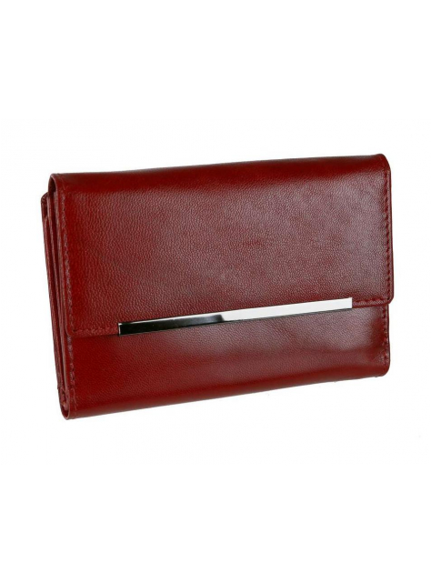 Elegantná dámska peňaženka červená MERCUCIO dvojdielna - All4Men.sk