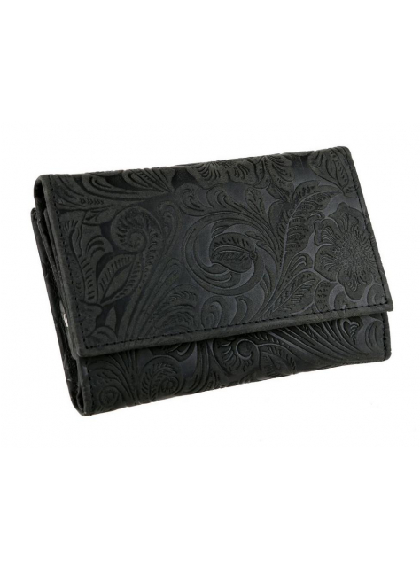 Exkluzívna čierna peňaženka s potlačou MERCUCIO RFID - All4Men.sk