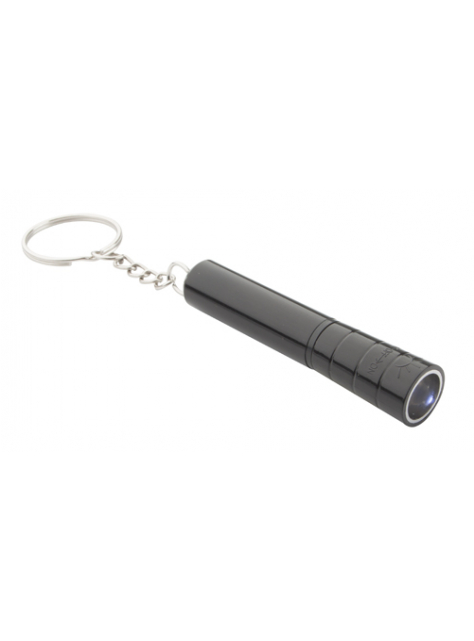 Prívesok na kľúče s mini LED svietidlom čierny - All4Men.sk