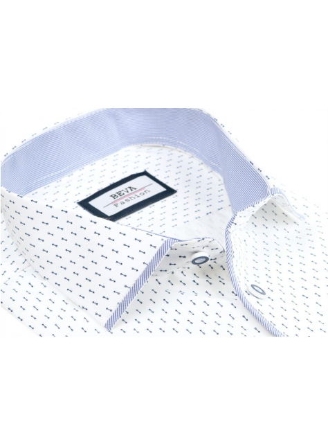 Exkluzívna business pánska košeľa BEVA SLIM dlhý rukáv - All4Men.sk