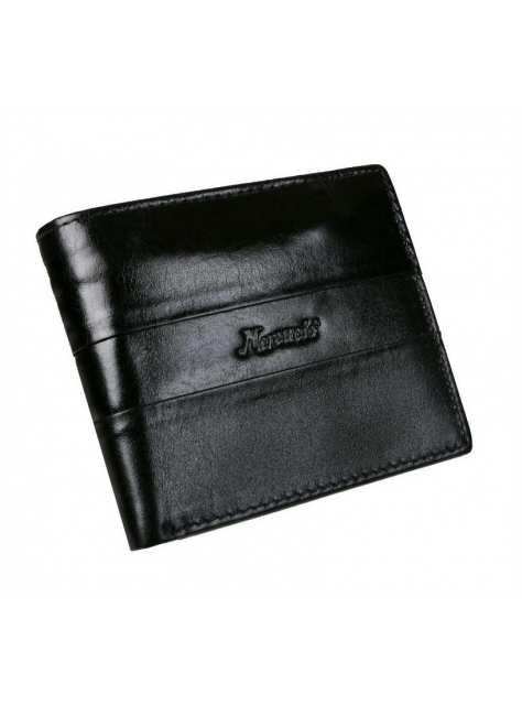 Pánska čierna peňaženka na šírku MERCUCIO RFID - All4Men.sk