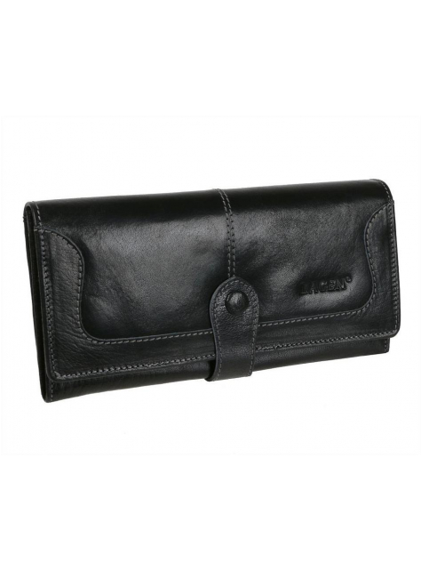 Dámska exkluzívna peňaženka s prackou LAGEN čierna - All4Men.sk