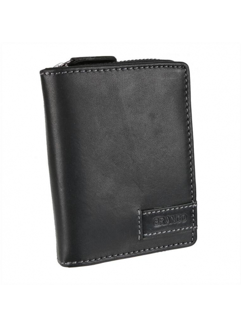 Malá peňaženka kožená čierna - All4Men.sk