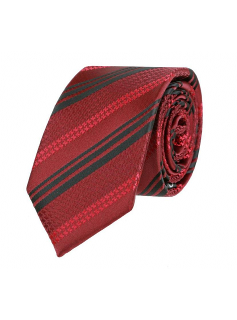 Bordová slim kravata ORSI 6 cm - All4Men.sk