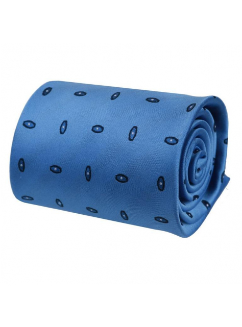Elegantná modrá kravata ORSI 9,5 cm - All4Men.sk