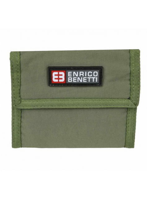 Textilná peňaženka ENRICO BENETTI, zelená - All4Men.sk