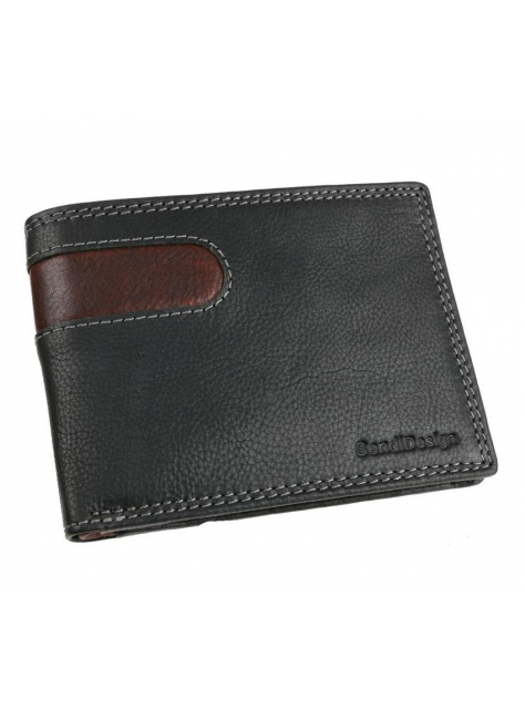 Kožená peňaženka pre nový typ dokladov, čierna - All4Men.sk