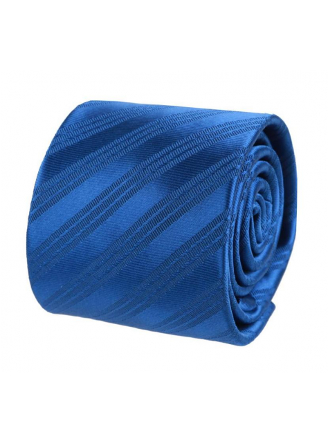 Modrá parížska kravata, 100% mikropolyester - All4Men.sk