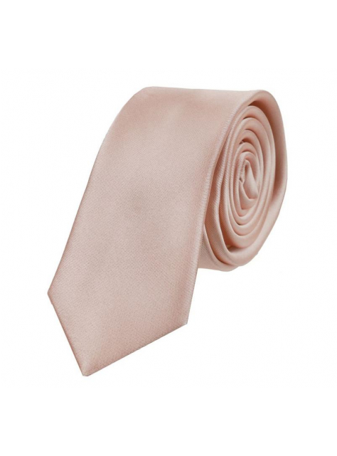 Marhuľová púdrová slim fit kravata 4,5 cm - All4Men.sk