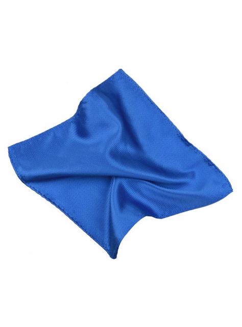 Modrá ozdobná vreckovka ORSI, tkaný polyester - All4Men.sk