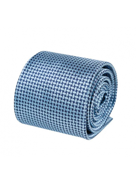 Pánska kravata ORSI, modrá 100% mikropolyester - All4Men.sk