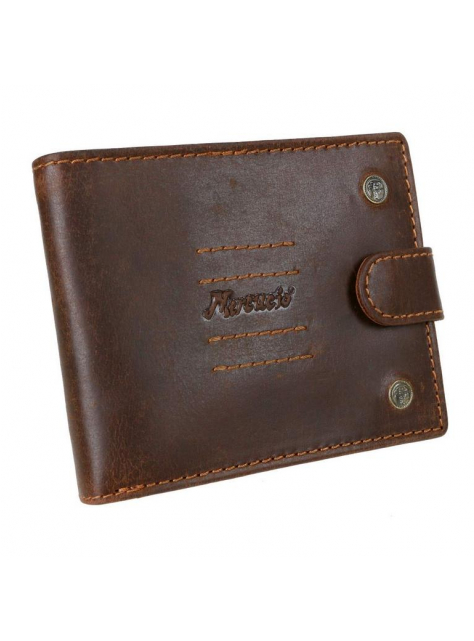 Pánska peňaženka s prackou VINTAGE Mercucio hnedá - All4Men.sk