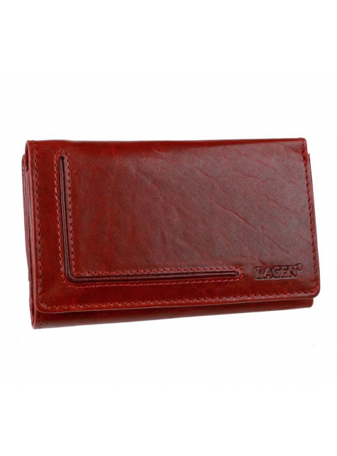 Vínovo-červená dámska luxusná peňaženka, 8 kariet - All4Men.sk