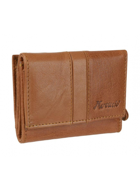 Dámska mini peňaženka MERCUCIO, hnedá camel (krabička) - All4Men.sk