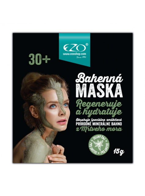 Bahenná maska na tvár s vôňou zelený čaj - All4Men.sk