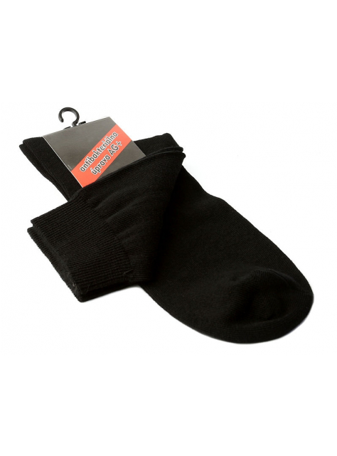 Pánske ponožky so striebrom 80% bavlna, čierne 1 pár - All4Men.sk