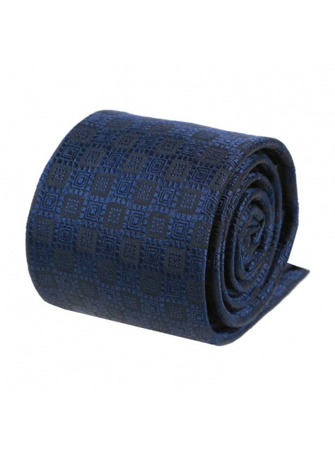 Luxusná V.I.P. hodvábna kravata, tmavá modrá - All4Men.sk