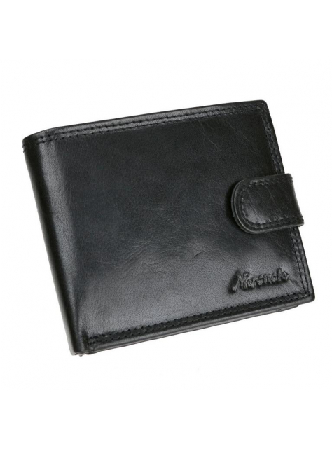 Kožená pánska peňaženka MERCUCIO čierna - All4Men.sk