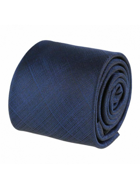 Pánska kravata modrá s čiernym, matná 7 cm - All4Men.sk