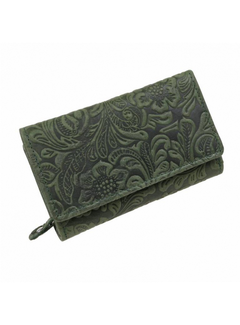 Elegantná kožená peňaženka s kvetinami MERCUCIO 15 kariet  - All4Men.sk
