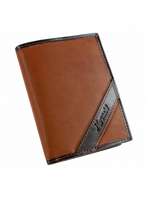Pánska hnedá peňaženka s RFID, pre 11 kariet - All4Men.sk
