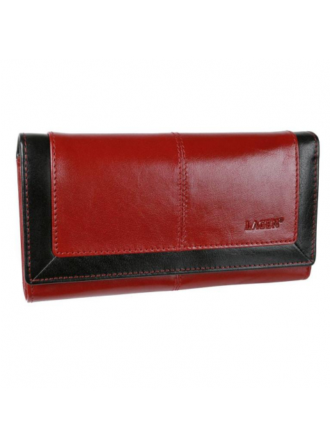 Veľká listová peňaženka LAGEN červená - All4Men.sk