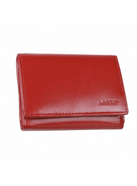 Malá peňaženka 12 x 9 cm LAGEN červená - All4Men.sk