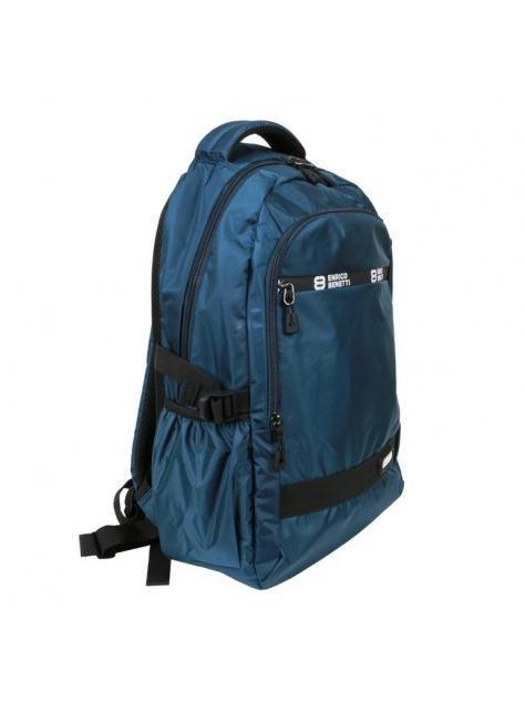 Nylonový batoh ENRICO BENETTI modrý 45x30x13 - All4Men.sk