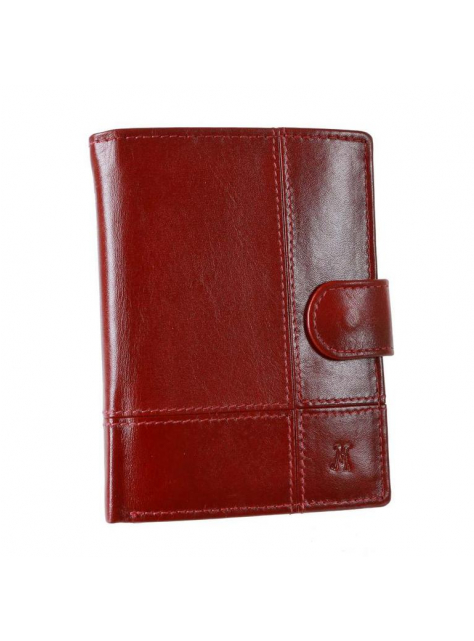Tmavá červená unisex peňaženka MERCUCIO 8 kariet - All4Men.sk