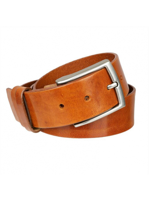 Kožený opasok koňakový MERCUCIO elegantná pracka - All4Men.sk