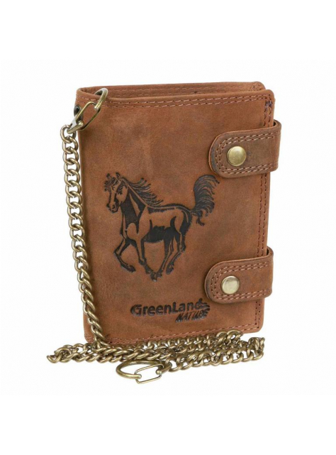 Bezpečnostná peňaženka s retiazkou HORSE GREENLAND RFID - All4Men.sk