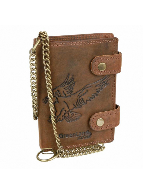 Bezpečnostná peňaženka s retiazkou OROL GREENLAND RFID - All4Men.sk