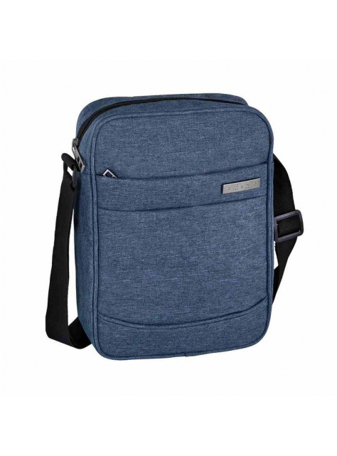 Textilná vodeodolná taška na rameno modrá BUSINESS LINE DN - All4Men.sk