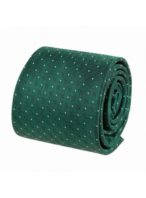 Elegantná kravata ORSI, tmavá zelená - All4Men.sk