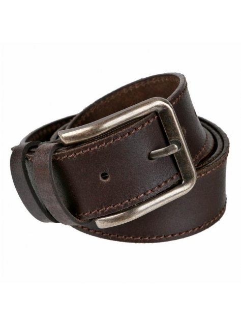 Hnedý kožený opasok 3,8 cm MERCUCIO do 120 cm - All4Men.sk