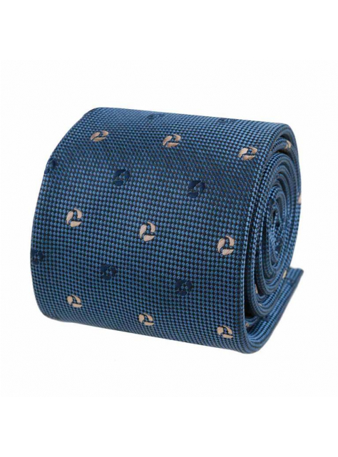Pánska kravata modrá petrolejová 7 cm - All4Men.sk