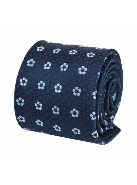 Luxusná kravata V.I.P. hodváb, kvetinový vzor - All4Men.sk
