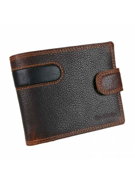 SENDI | Koňaková kožená peňaženka s RFID, pre 8 kariet - All4Men.sk