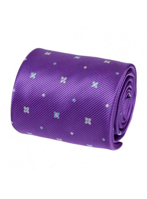 Sýto-fialová kravata ORSI 8 cm - All4Men.sk