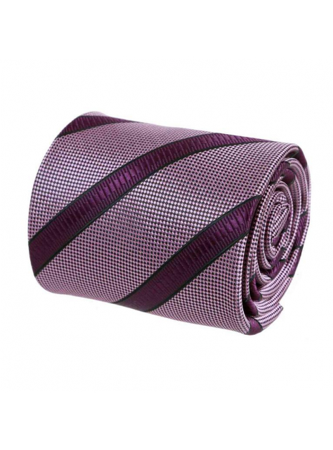 Fialovo-ružová kravata ORSI 8 cm - All4Men.sk