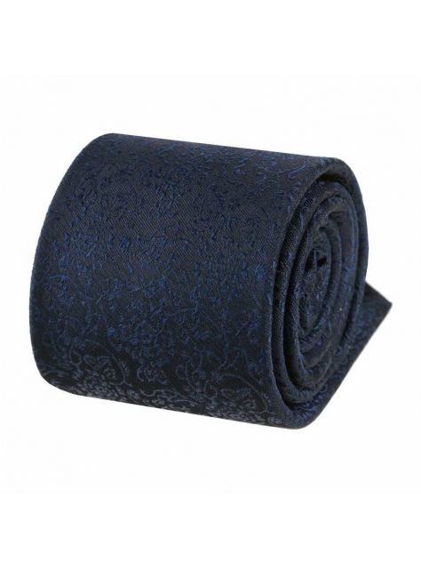 Luxusná modro-čierna hovábna V.I.P. kravata ornamenty - All4Men.sk