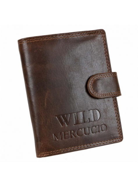 Kožená peňaženka so zapínaním MERCUCIO, 11 kariet - All4Men.sk