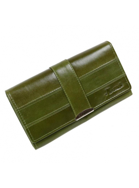 Dámska listová peňaženka s bohatým členením MERCUCIO zelená  - All4Men.sk