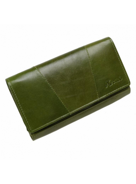 Dámska olivová peňaženka s možstvom priehradok MERCUCIO  - All4Men.sk