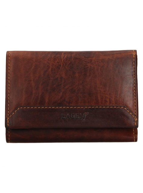 Dámska luxusná peňaženka LAGEN® hnedá LG-10/M - All4Men.sk