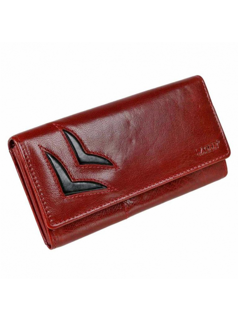 Exkluzívna červená listová peňaženka LAGEN 6011 - All4Men.sk