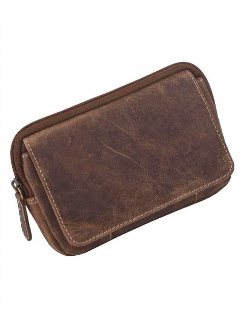 Puzdro na opasok na mobil MERCUCIO brúsená koža, 11x17x3,5 cm  - All4Men.sk