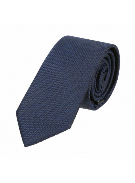 Trendová slim kravata ORSI modrá tmavá 6 cm - All4Men.sk