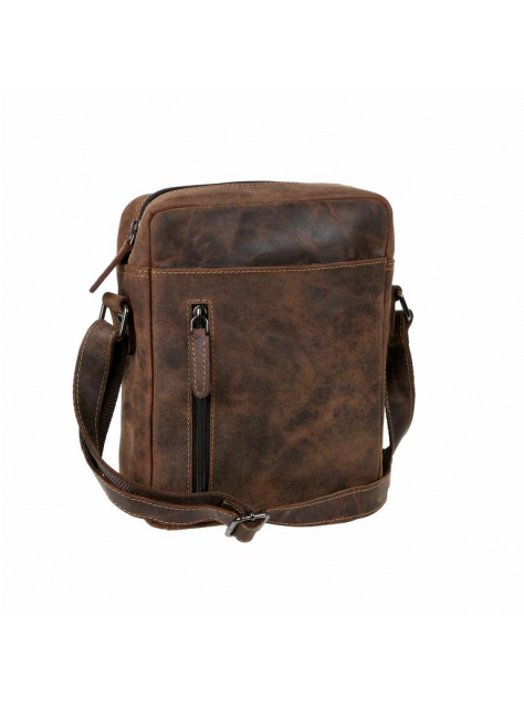 MERCUCIO | Crossbag taška rustikálna z byvolej kože 19x24x7 cm - All4Men.sk