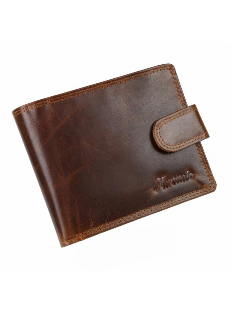 Pánska kožená peňaženka RFID MERCUCIO tmavý koňak - All4Men.sk